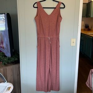 Mauve Athleisure Jumpsuit